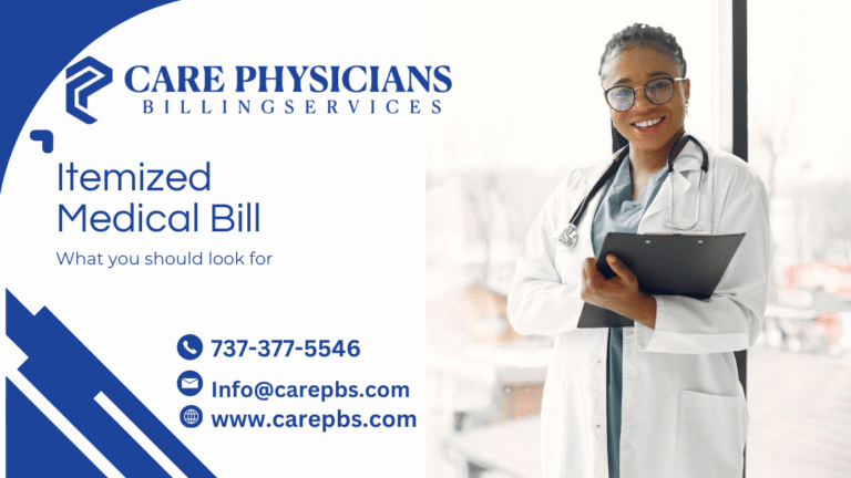 ITEMIZED MEDICAL BILL: WHAT YOU SHOULD SEE FOR